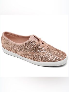 Keds Women's Champion Glitter Celebration Casual Sneakers